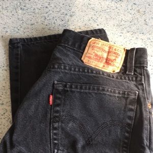 Levi’s 517 Jeans, Black, 31 waist 30 length.